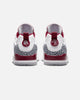 Jordan Spizike Low White/Team Red-Wolf Grey