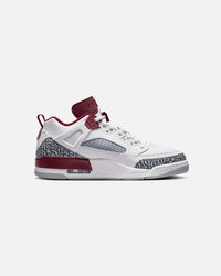 Jordan Spizike Low White/Team Red-Wolf Grey