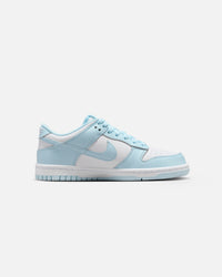 Nike Kids' Dunk Low (GS) White/Glacier Blue