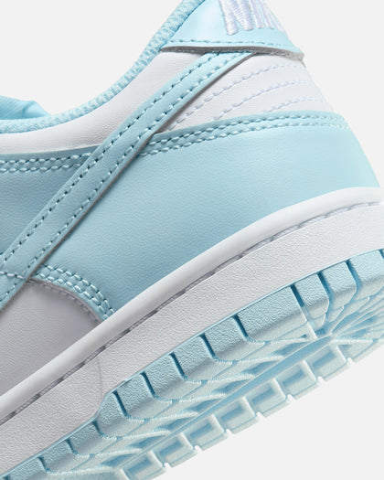 Nike Kids' Dunk Low (GS) White/Glacier Blue