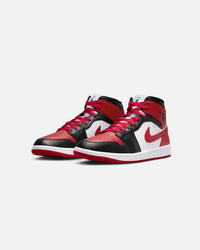 Jordan Women's Air Jordan 1 Mid Black/Gym Red