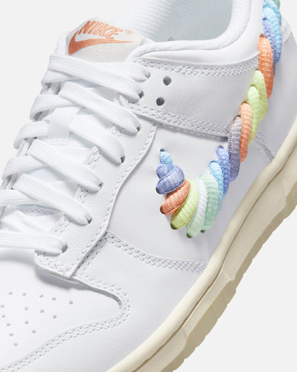 Nike Kids' Dunk Low (GS) White/Multi-coloured