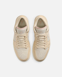 Jordan Women's Air Jordan 1 Low SE "Linen" Muslin/Legend Pink