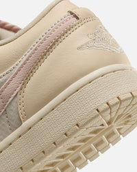 Jordan Women's Air Jordan 1 Low SE "Linen" Muslin/Legend Pink