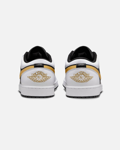 Jordan Air Jordan 1 Low "Gold Swoosh" White/Metallic
