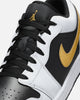 Jordan Air Jordan 1 Low "Gold Swoosh" White/Metallic