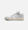 Jordan Women's Air Jordan 1 Low "Light Grey" Sail/Natural Grey