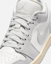 Jordan Women's Air Jordan 1 Low "Light Grey" Sail/Natural Grey