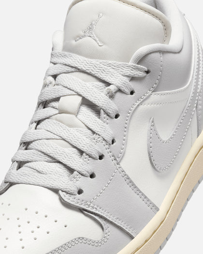 Jordan Women's Air Jordan 1 Low "Light Grey" Sail/Natural Grey