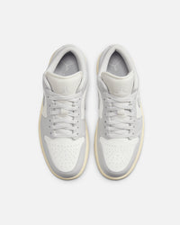 Jordan Women's Air Jordan 1 Low "Light Grey" Sail/Natural Grey