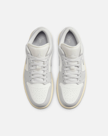 Jordan Women's Air Jordan 1 Low "Light Grey" Sail/Natural Grey