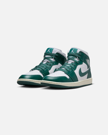 Jordan Women's Air Jordan 1 Mid "Oxidised Green" White/Oxidized Green