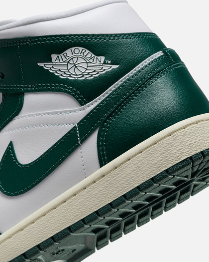 Jordan Women's Air Jordan 1 Mid "Oxidised Green" White/Oxidized Green