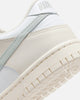 Nike Kids' Dunk Low (GS) White/Silver