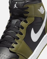 Jordan Air Jordan 1 Mid "Sequoia" Black/White