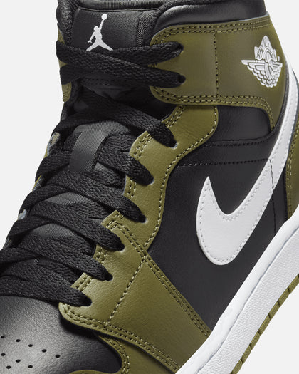 Jordan Air Jordan 1 Mid "Sequoia" Black/White