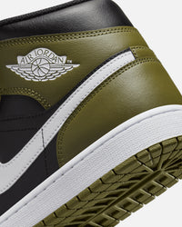 Jordan Air Jordan 1 Mid "Sequoia" Black/White
