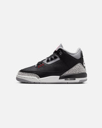 Jordan Kids' Air Jordan 3 Retro (GS) "Black Cement" Black/Fire Red-Cement Grey/Summit White
