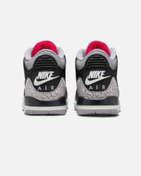 Jordan Kids' Air Jordan 3 Retro (GS) "Black Cement" Black/Fire Red-Cement Grey/Summit White
