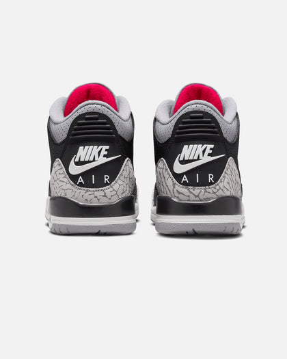 Jordan Kids' Air Jordan 3 Retro (GS) "Black Cement" Black/Fire Red-Cement Grey/Summit White
