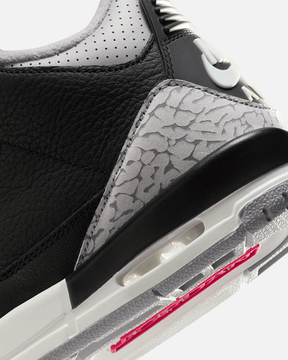 Jordan Kids' Air Jordan 3 Retro (GS) "Black Cement" Black/Fire Red-Cement Grey/Summit White