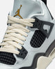 Jordan Kids' Air Jordan 4 Retro (GS) 'Pure Platinum' Pure Platinum/Metallic Gold