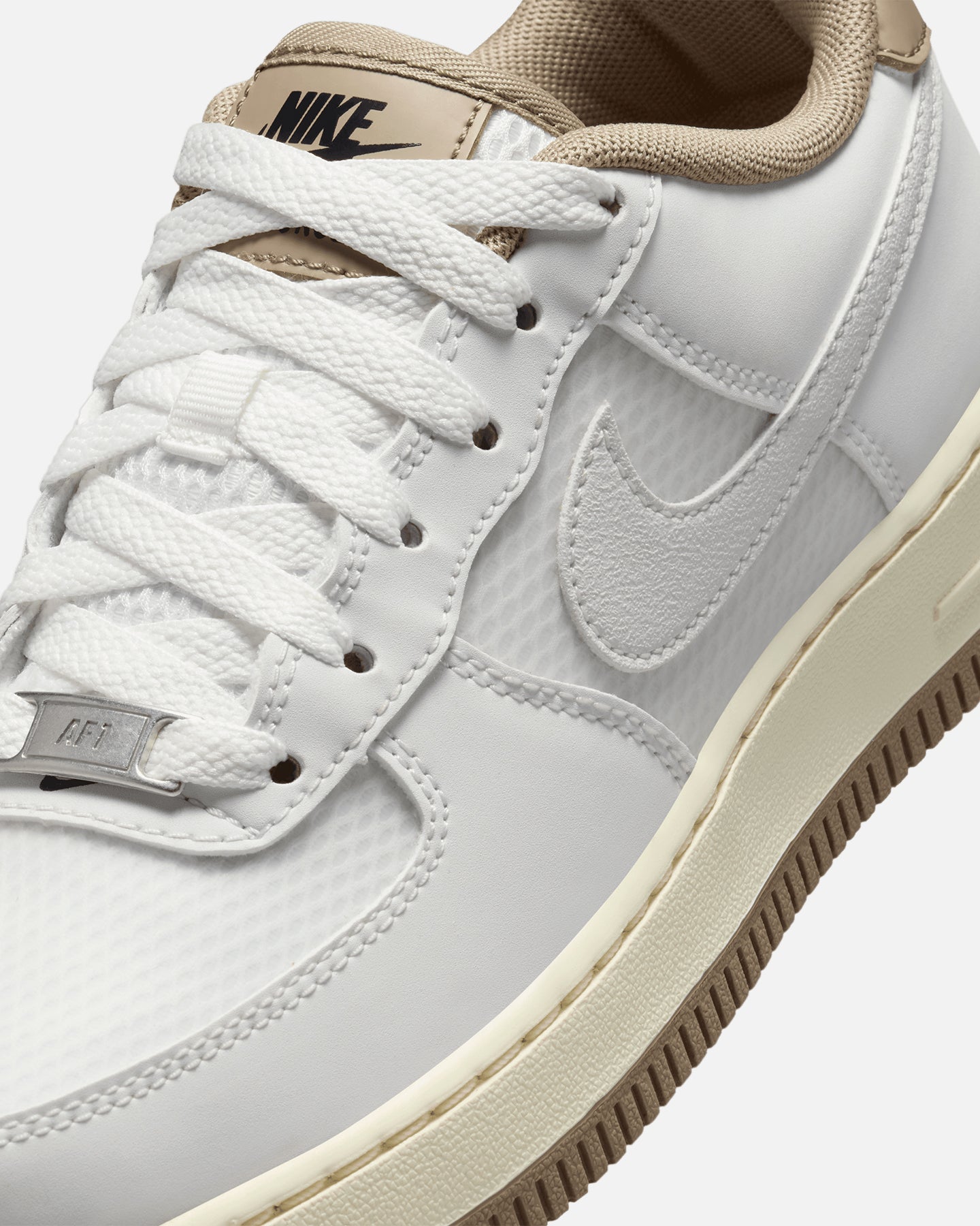 nike air force 1 white and khaki