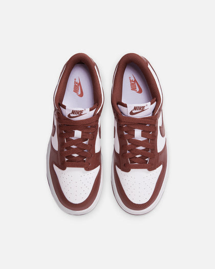 Nike Kids' Dunk Low (GS) White/Redwood-Gym Red