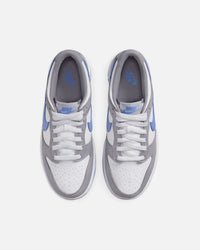 Nike Kids' Dunk Low (GS) White/Royal Pulse-Cement Grey