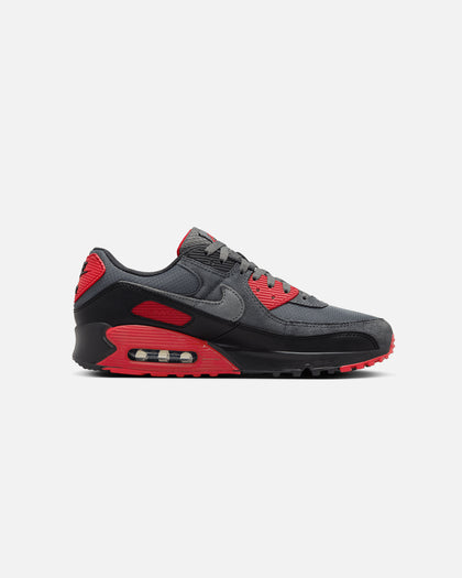 Nike Air Max 90 Black/Smoke Grey/Fire Red