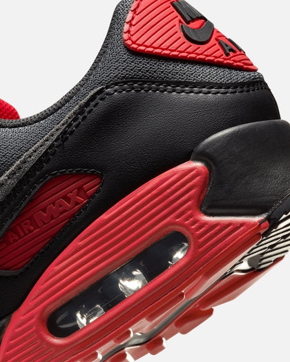 Nike Air Max 90 Black/Smoke Grey/Fire Red