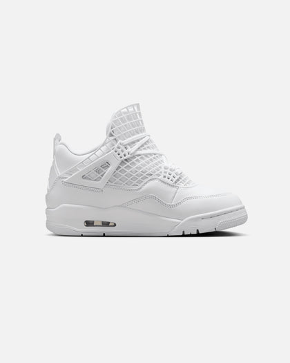 Jordan Women's Air Jordan 4 Net "Triple White" White/Metallic