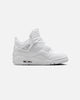 Jordan Women's Air Jordan 4 Net "Triple White" White/Metallic