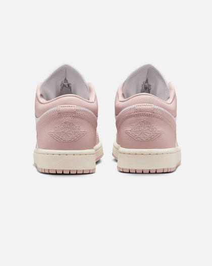 Jordan Women's Air Jordan 1 Low "Strawberry Milk" White/Pink Oxford