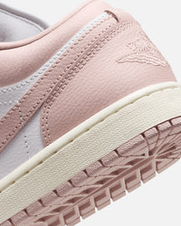 Jordan Women's Air Jordan 1 Low "Strawberry Milk" White/Pink Oxford