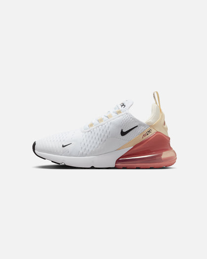 Nike Women's Air Max 270 White/Black- Pale Ivory