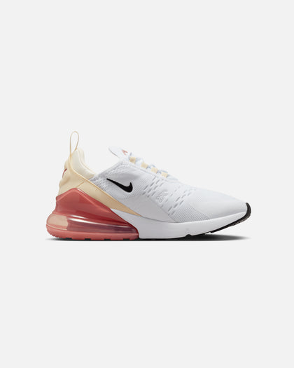 Nike Women's Air Max 270 White/Black- Pale Ivory