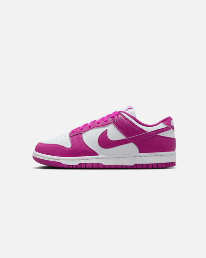 Nike Women's Dunk Low White/Hot Fuchsia