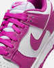 Nike Women's Dunk Low White/Hot Fuchsia