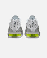 Nike Women's Shox R4 White/White-Metallic Silver
