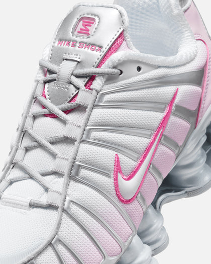 Nike Women's Shox TL "Pink Foam" Metallic Platinum/Pinksicle