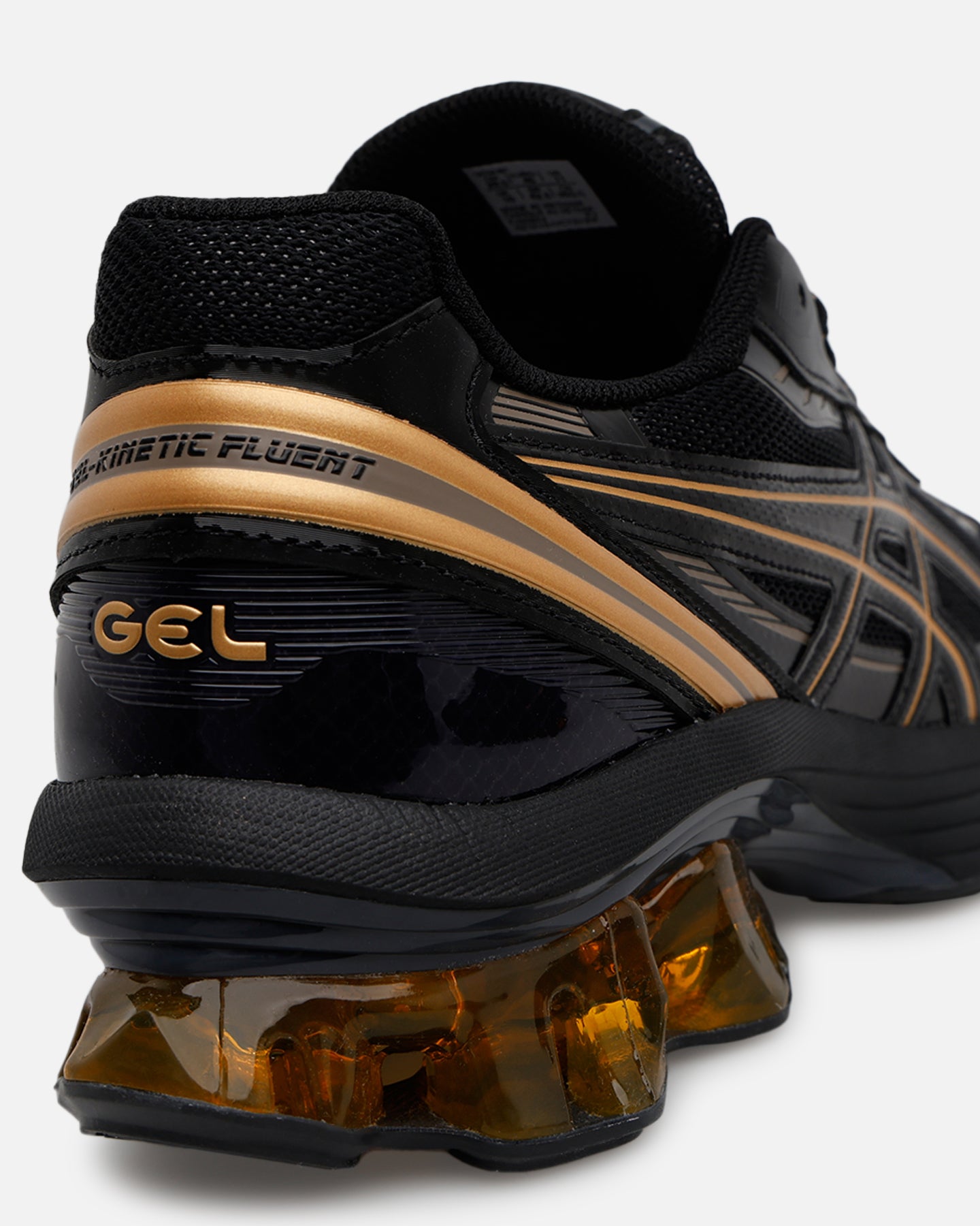 Asics Gel-Kinetic Fluent Black/Gold | Culture Kings