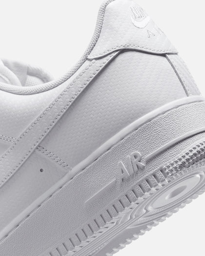 Nike Air Force 1 '07 Texture "Carbon Fibre" White/White