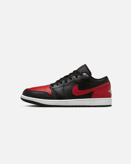 Jordan Air Jordan 1 Low "Bred" Black/Varsity Red-Summit White