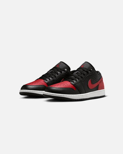 Jordan Air Jordan 1 Low "Bred" Black/Varsity Red-Summit White