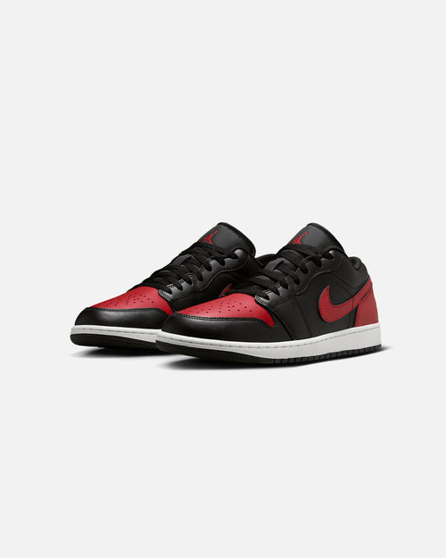 Jordan Air Jordan 1 Low "Bred" Black/Varsity Red-Summit White