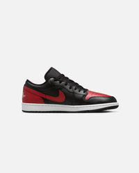 Jordan Air Jordan 1 Low "Bred" Black/Varsity Red-Summit White