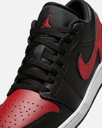 Jordan Air Jordan 1 Low "Bred" Black/Varsity Red-Summit White