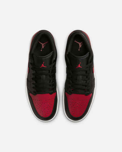 Jordan Air Jordan 1 Low "Bred" Black/Varsity Red-Summit White