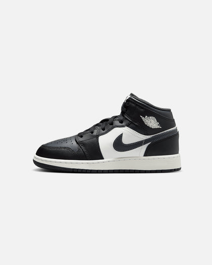 Jordan Kids' Air Jordan 1 Mid (GS) Black/White